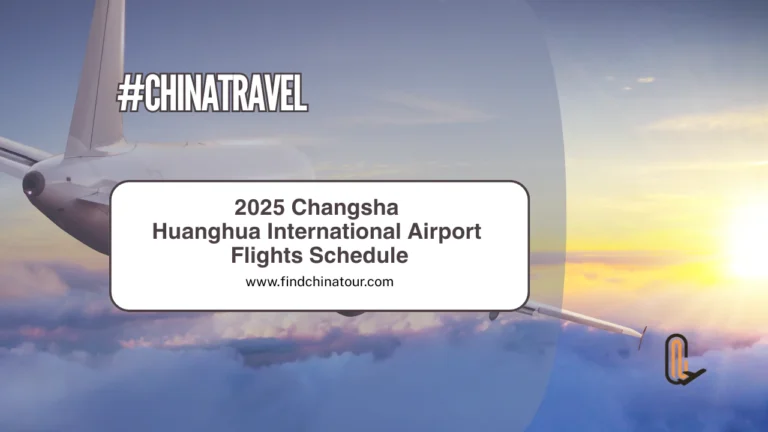2025 Changsha Huanghua International Airport Flights Schedule